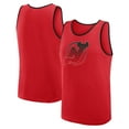 thumbnail image 1 of Men's Logo Athletic Red New Jersey Devils Unmatched Success Tank Top, 1 of 3