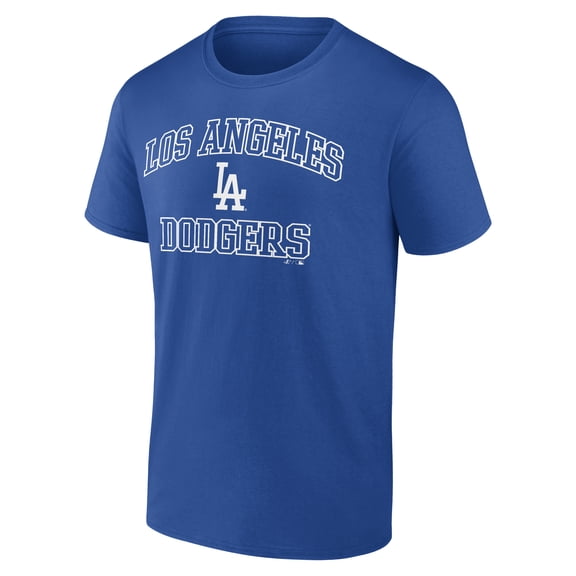 Men's Logo Athletic Royal Los Angeles Dodgers Heart and Soul T-Shirt