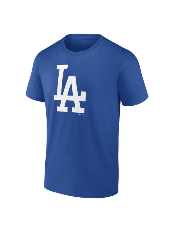 Men's Logo Athletic Royal Los Angeles Dodgers Official Logo T-Shirt