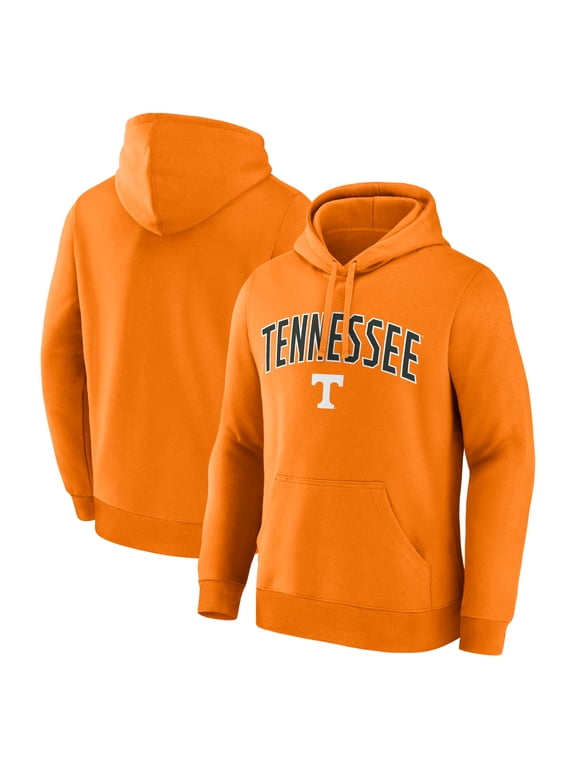 Men's Logo Athletic Tennessee Orange Tennessee Volunteers Primary Logo Fleece Pullover Hoodie
