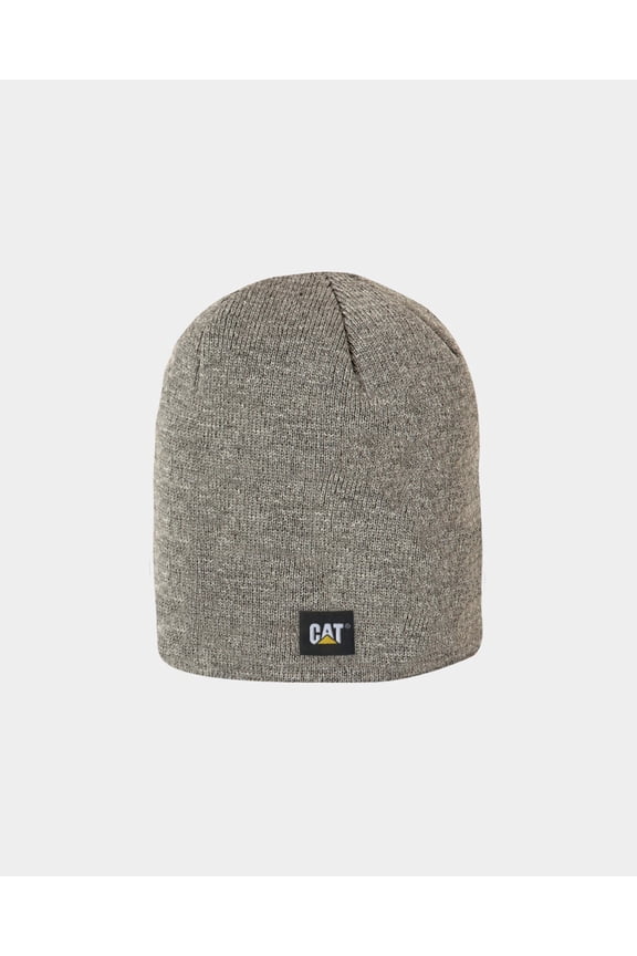 Workwear Logo Knit 100% Acrylic Workwear Beanie, Gray, Men's, 1 Count