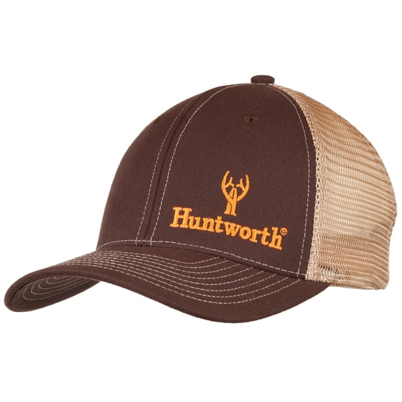 Mens Logo Trucker Cap (Brown)