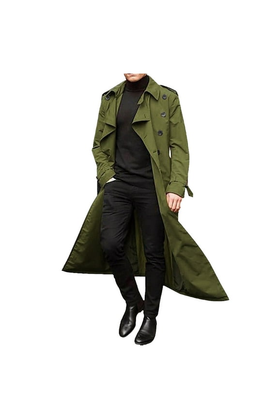 Men's Long Cardigan Button Solid Color Leather Windbreaker Long Sleeve Coat Rain Rules Jacket Rain Jacket for Winter Mens Big And Tall Winter Coat Hooded Anorak Jacket Men Teal Sweater Men Men Large