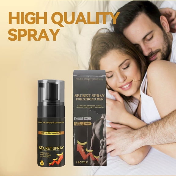 Men’s Long Lasting Delay Spray, Enhances Performance and Confidence, Energy Strength Massage Cream for Intimate Wellness, 30ml