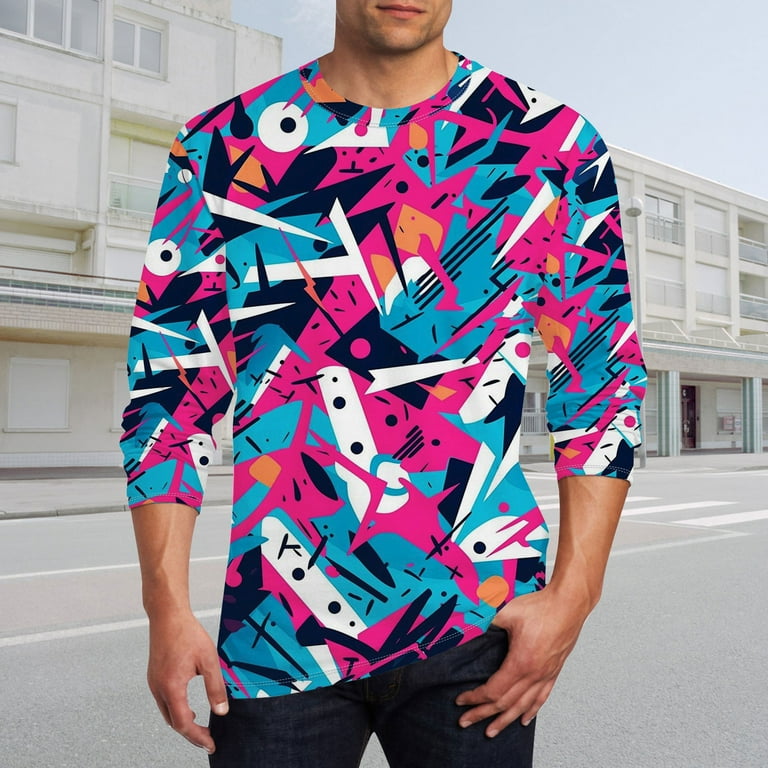 Casual Geometric Print Pocket O Neck Long Sleeve Two Pieces Casual Geometric Print Pocket O Neck Long Sleeve Two Pieces