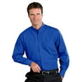 thumbnail image 1 of Men's Long Sleeve Banded Collar Shirt , 1396 , ROYAL , XXXX-Large Tall, 1 of 1