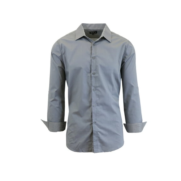 Men's Long Sleeve Casual Dress Shirt