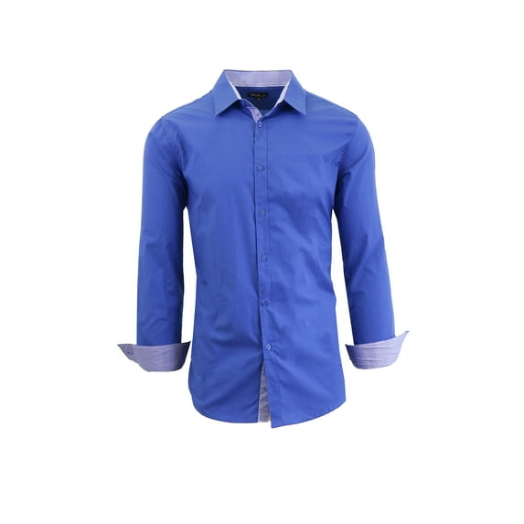 Men's Long Sleeve Casual Dress Shirt