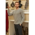 thumbnail image 1 of Wear Sierra Men’s Long Sleeve Crewneck Pullover Sweater Gray Relaxed Fit Knit Top – XX-Large, 1 of 10