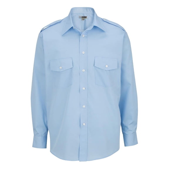 Men's Long Sleeve Demanding Shirts, BLUE, XXXXXX-Large 37