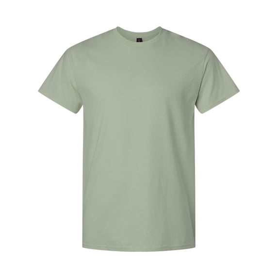 Gildan 3000 Light Cotton T-Shirt-sage-XL
