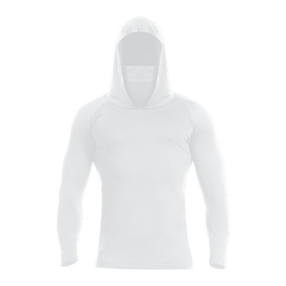 Men's Long Sleeve Lightweight Hoodie UV Protection, Breathable Fabric, Moisture-Wicking, Casual Athletic Wear