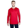 thumbnail image 1 of Men's Long-Sleeve Locker Tee 2.0 - RED/ M SILVR _600 - 2XL, 1 of 11