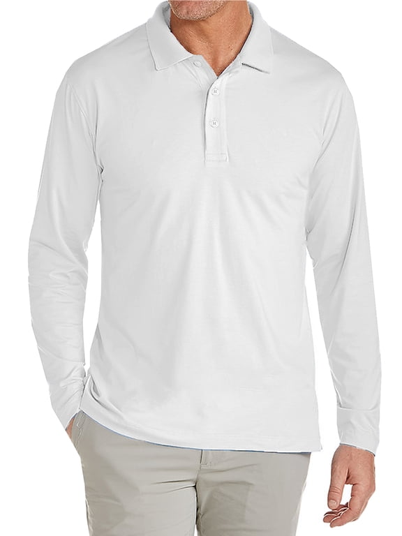 Men's Long Sleeve Polo Shirts