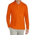 thumbnail image 1 of Men's Long Sleeve Polo Shirts, 1 of 3