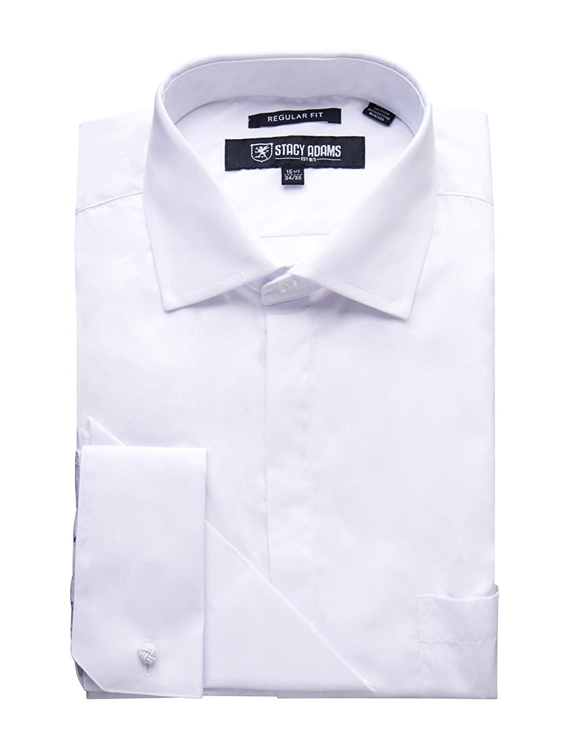 slim dress shirt goTIELESS Ultimate Dress Shirt (Black) main image 0