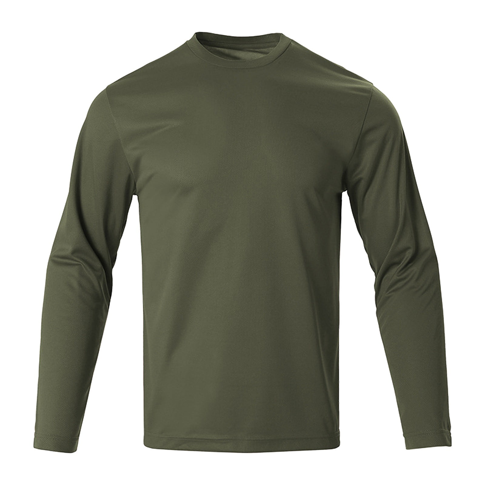 Athletic Works Men's Tri-Blend Long Sleeve T-Shirt - Walmart.com