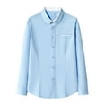thumbnail image 1 of Men's Long Sleeve Shawl Collar Tops Slim Fit Button Down Solid Color T-shirt, 1 of 6