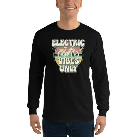 Men’s Long Sleeve Shirt (Black, L)