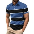thumbnail image 1 of Men's Long Sleeve Shirt, Casual Pullover Shirt with Printed Pattern, Button Down Collar Design, Versatile Casual Wear, 1 of 4