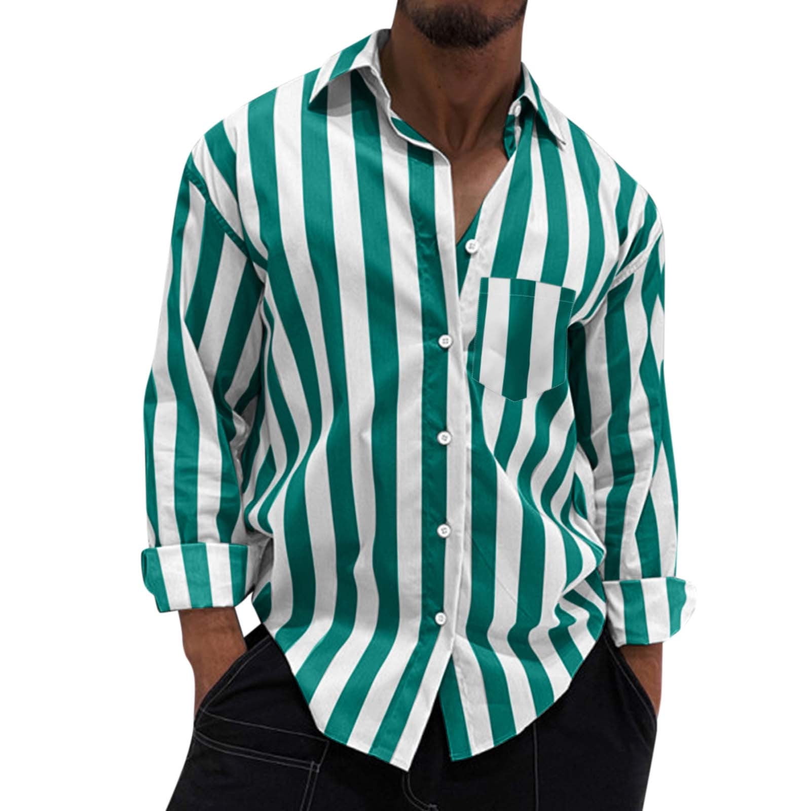 Men's Long Sleeve Shirt Men's Polyester,Spandex Shirt Long Sleeve