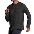 thumbnail image 1 of Men's Long Sleeve Shirt Quick Dry UPF 50+ Sun Protection Lightweight Rash Guard T-Shirt Casual Loose Fit Athletic Workout Fishing Tee, 1 of 6