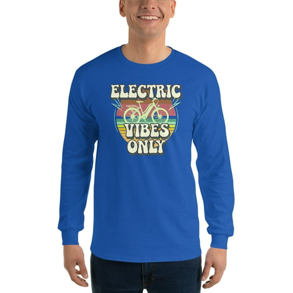 Men’s Long Sleeve Shirt (Royal, M)