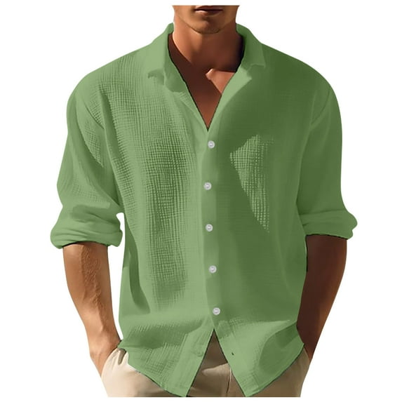 Men's Long Sleeve Shirts, Men’s Long Sleeve Shirts Fashion Shirts Tops Men's Casual Button Down Shirts Dress Shirts for Men Slim Fit Mens Dress Shirts Business Dress Shirts for Men