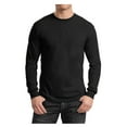 thumbnail image 1 of Men's Long Sleeve Slim Fit Crew Neck Tee (S-2XL), 1 of 6
