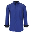 thumbnail image 1 of Men's Long Sleeve Slim Fit Dress Shirts (S-2XL), 1 of 2