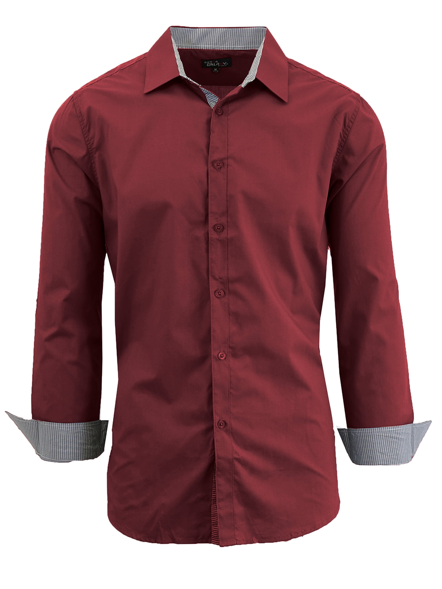 men's long sleeve dress shirts walmart George Men's Classic Dress Shirt with Long Sleeves, Sizes S-3xl, Size: Medium, White