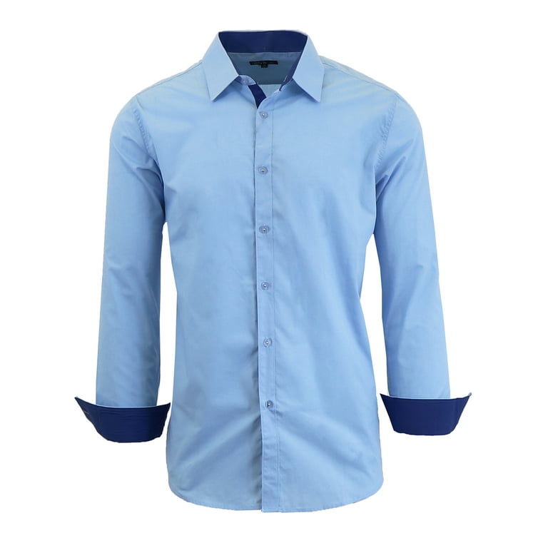 Solid Slim Fit Men's Formal Shirt