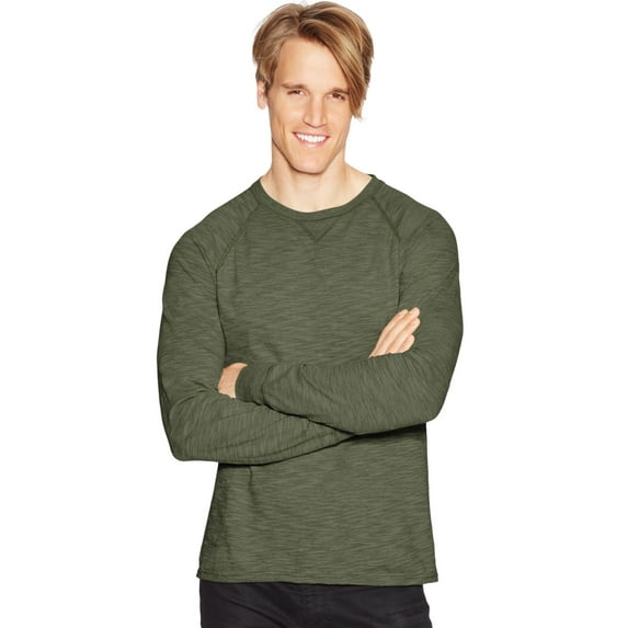 Men's Long Sleeve Slub Jersey T-shirt