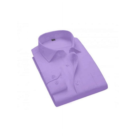 Men's Long Sleeve Solid Colors Generic Dress Shirts