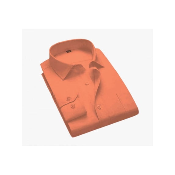 Men's Long Sleeve Solid Colors Generic Dress Shirts