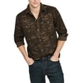 thumbnail image 1 of Men's Long Sleeve Stretch Poplin Shirt, 1 of 2