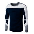 thumbnail image 1 of Men's Long Sleeve T Shirt Comfortable Autumn Casual Wear Breathable Athletic Top for Sports and Daily Use Men's Lightweight Crewneck Tee Tops, 1 of 3