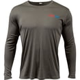 thumbnail image 1 of Men's Long Sleeve Tee, Light Grey, Size X-Large(LGY), 1 of 1