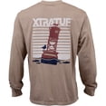 thumbnail image 1 of Men's Long Sleeve Tee, Silver Mink, Size X-Large(SLM), 1 of 1