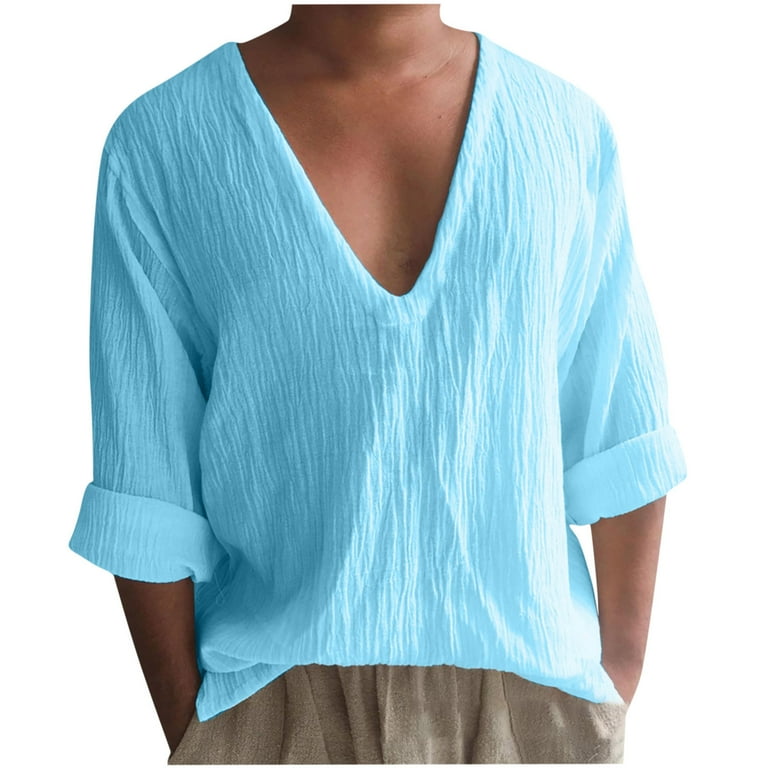 V Neck Loose Fitting Plain Sweaters V Neck Loose Fitting Plain Sweaters