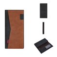 thumbnail image 1 of Men's Long Wallet with RFID Blocking, PU Leather Bifold Wallet with Zipper Coin Pocket & Multiple Card Slots, 1 of 12