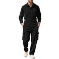 thumbnail image 1 of Men's Long-sleeved Shirt, Work Trousers, Corduroy Jacket And Casual Suit, 1 of 5