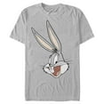 thumbnail image 1 of Men's Looney Tunes Bugs Bunny Classic Portrait  Graphic Tee Silver X Large, 1 of 4