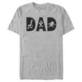 thumbnail image 1 of Men's Looney Tunes Father's Day Dad Tunes  Graphic Tee Athletic Heather X Large, 1 of 5