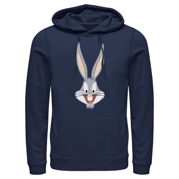 Men's Looney Tunes Happy Bunny Pull Over Hoodie