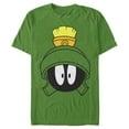 thumbnail image 1 of Men's Looney Tunes Marvin the Martian Helmet  Graphic Tee Kelly Green Large, 1 of 4