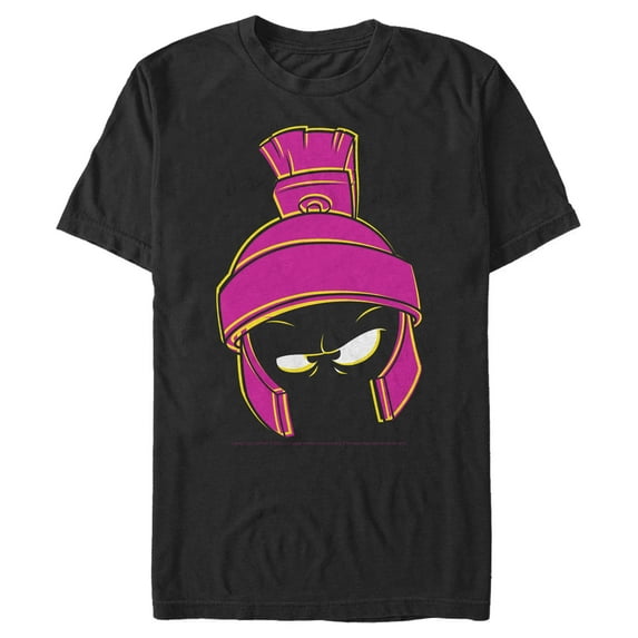 Men's Looney Tunes Marvin the Martian Modern Graphic Tee Black 3X Large