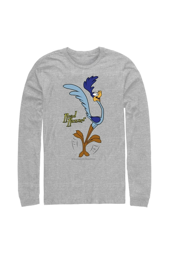 Men's Looney Tunes Road Runner Pose  Long Sleeve Shirt