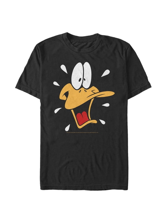 Men's Looney Tunes Surprised Daffy Graphic T-Shirt