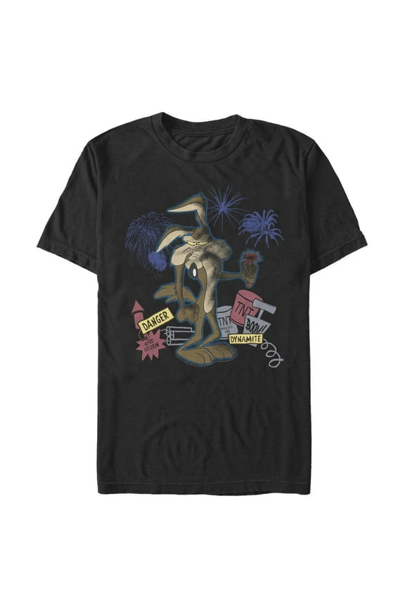 Men's Looney Tunes Wile E. Coyote Dynamite Graphic T-Shirt